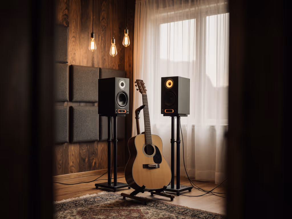 Best Studio Monitors for Natural Acoustic Guitar Sound